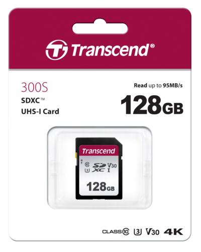 Transcend SDXC 300S        128GB