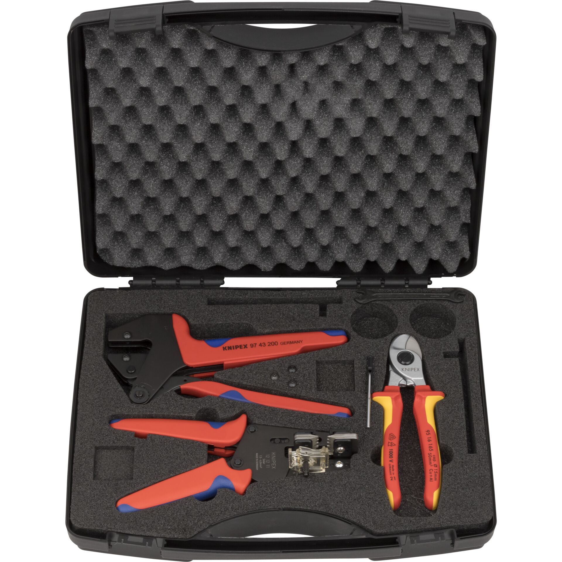 Knipex Werkzeugkoffer für Photovoltaik