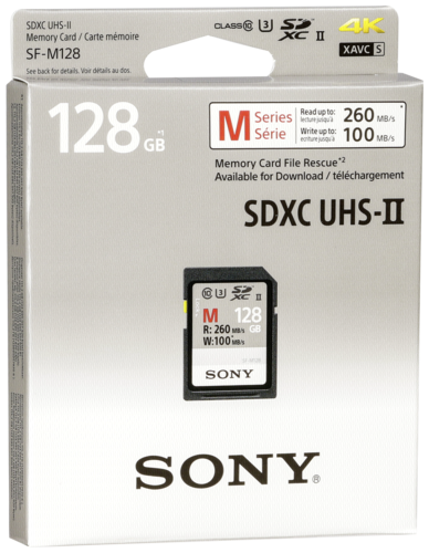 Sony SDXC Professional     128GB