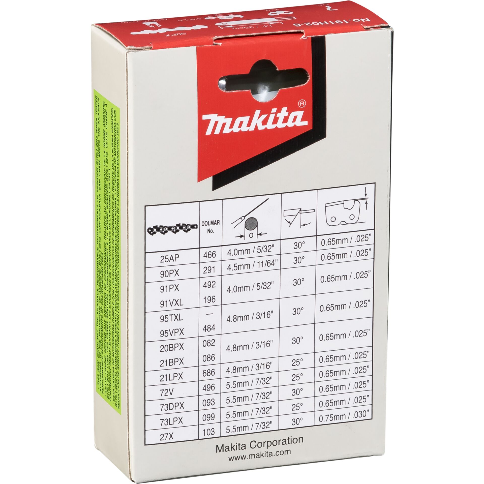 Makita 191H02-6 Sägekette 35cm 1,1mm 3/8   HM 806241_03