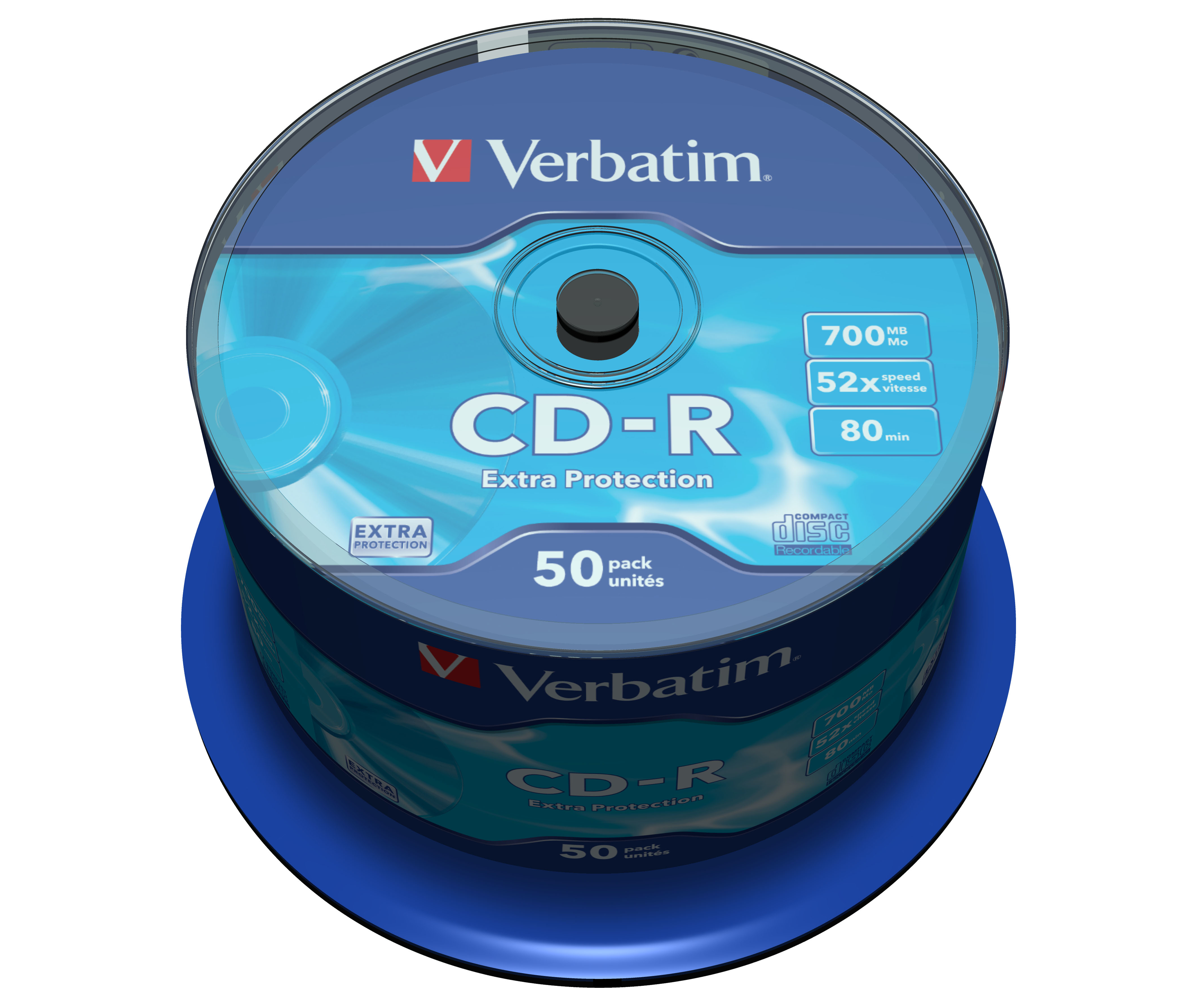 Verbatim CD-R Extra Protection 700 MB 50 Stück(e)