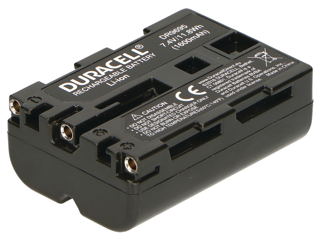 Duracell DR9695 Kamera-/Camcorder-Akku Lithium-Ion (Li-Ion) 1600 mAh