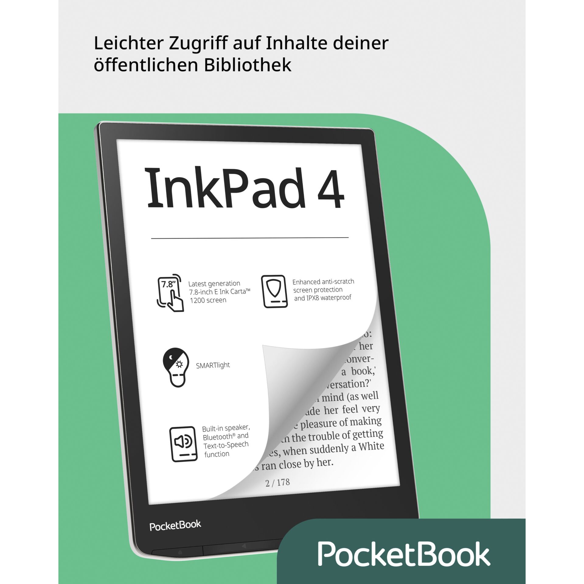 Pocketbook InkPad 4 Stardust Silver 800158_05