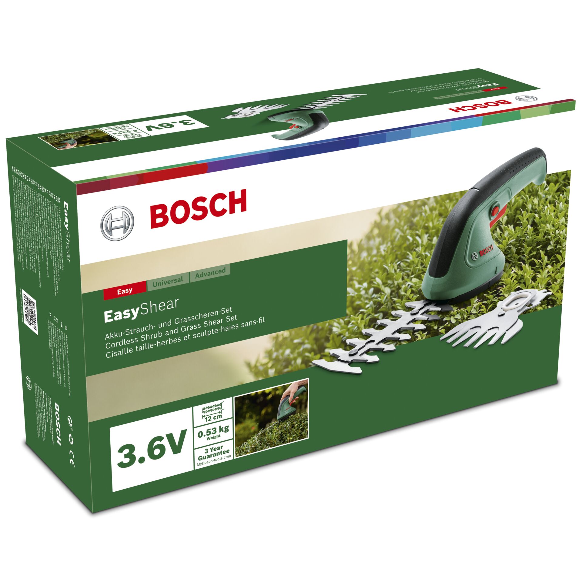 Bosch EasyShear Akku-Strauchschere