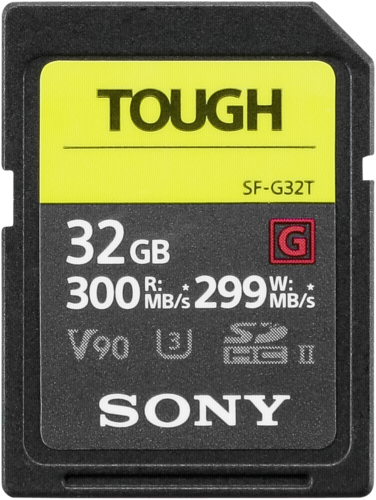 "Sony SDHC Pro Tough         32GB"