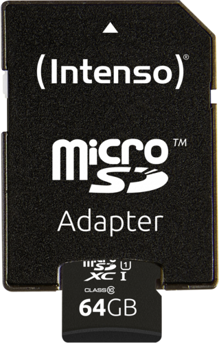 "Intenso microSDXC Card      64GB"