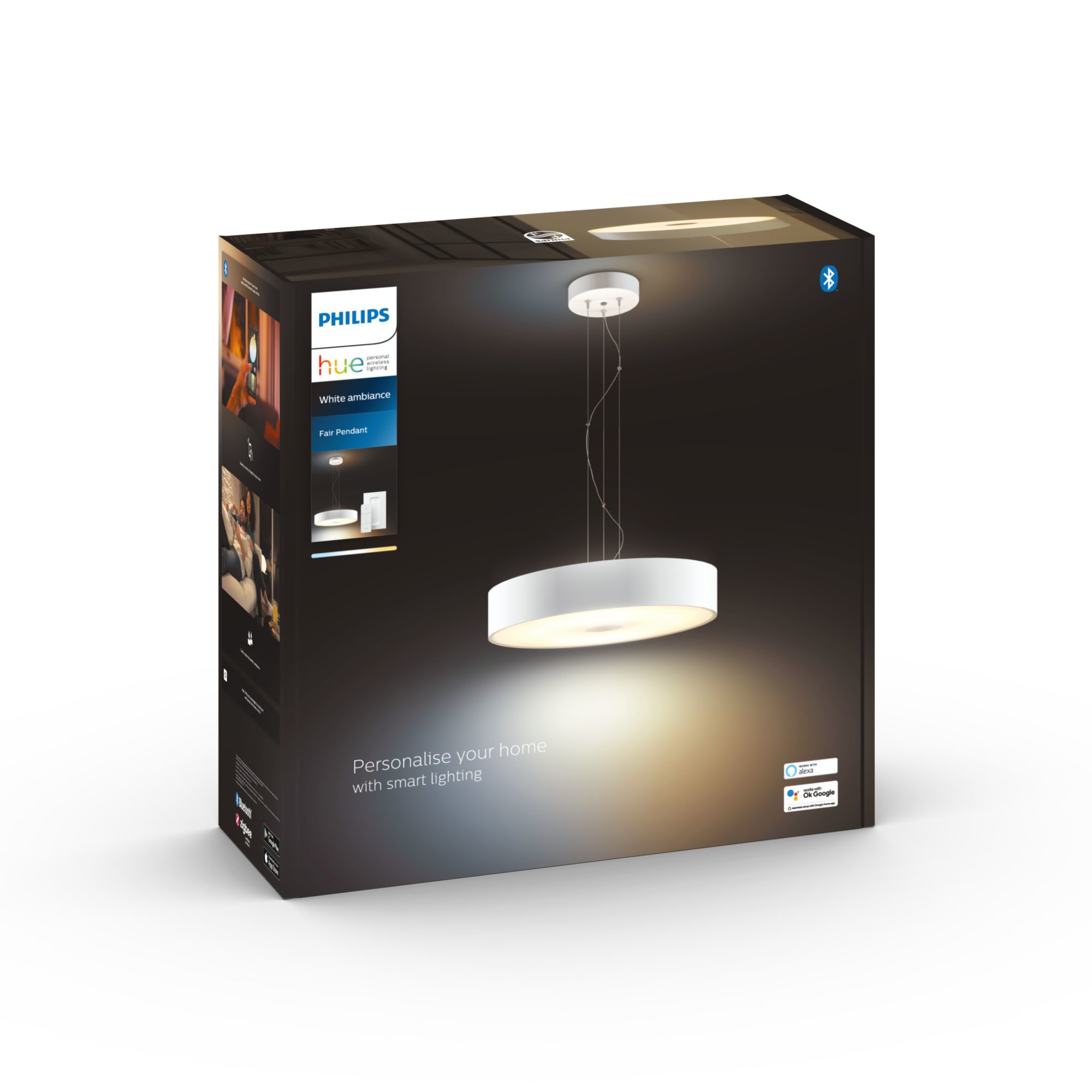 Philips Hue White Amb. Fair Pendelleuchte weiß 3000lm DS 92657514_8407112123