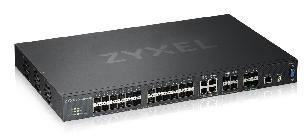 ZyXEL XGS4600-32F Managed network switch L3 Schwarz