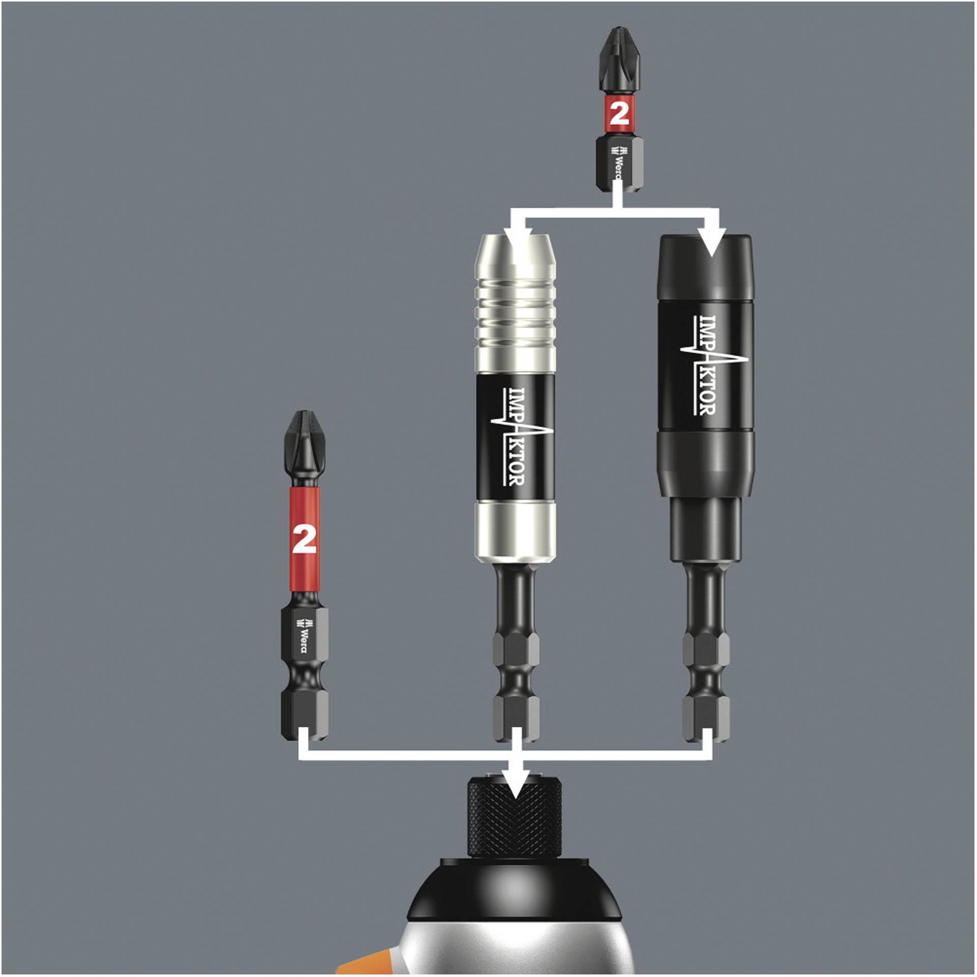 WERA 897/4 IMP Impaktor Halter 493621_04
