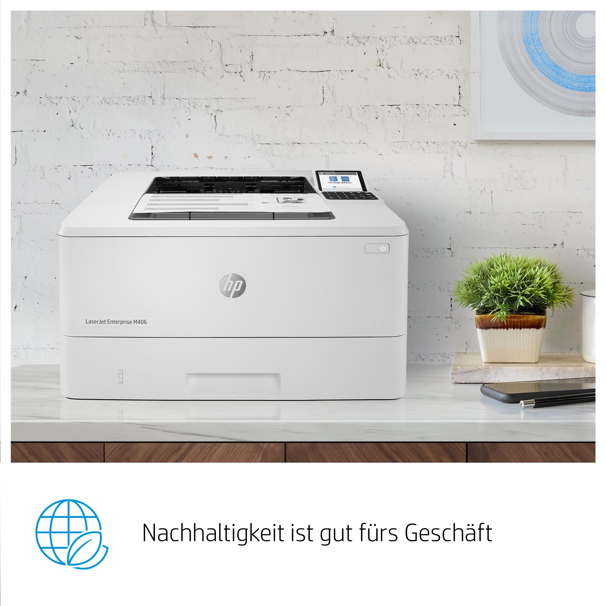 HP LaserJet Enterprise Monolaserdrucker M406dn 87234981_4430568086