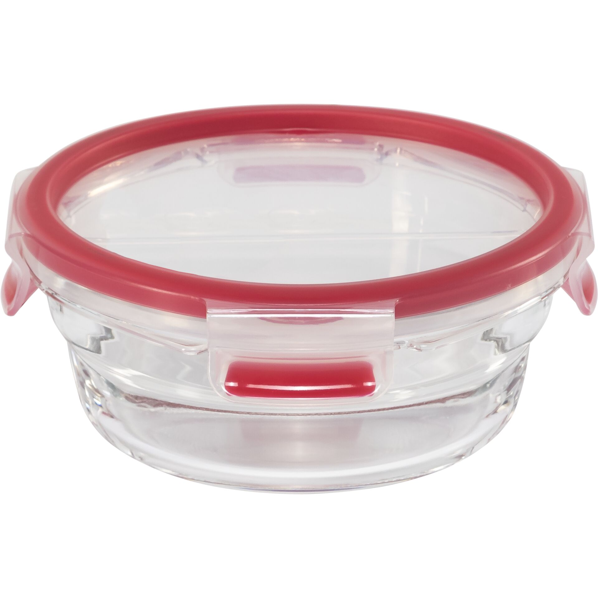 Emsa Clip&Close Glass Vorratsdose 550 ml Glas Rot 811407_00