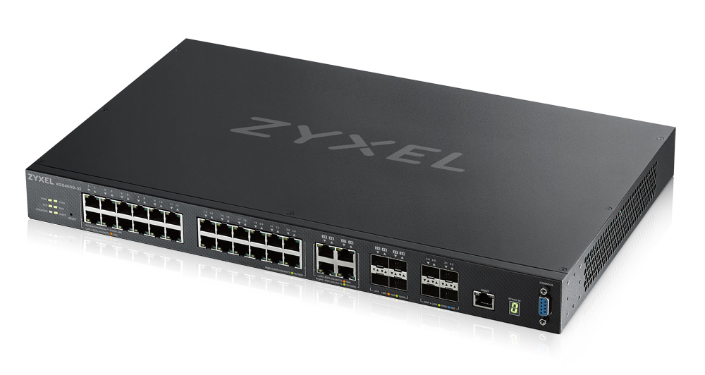 ZyXEL XGS4600-32 Managed network switch L3 Gigabit Ethernet (10/100/1000) Schwarz