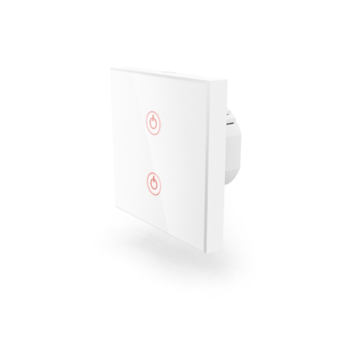 Hama WiFi Touch-Wandschalter Unterputz weiß