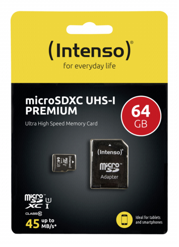 "Intenso microSDXC Card      64GB"