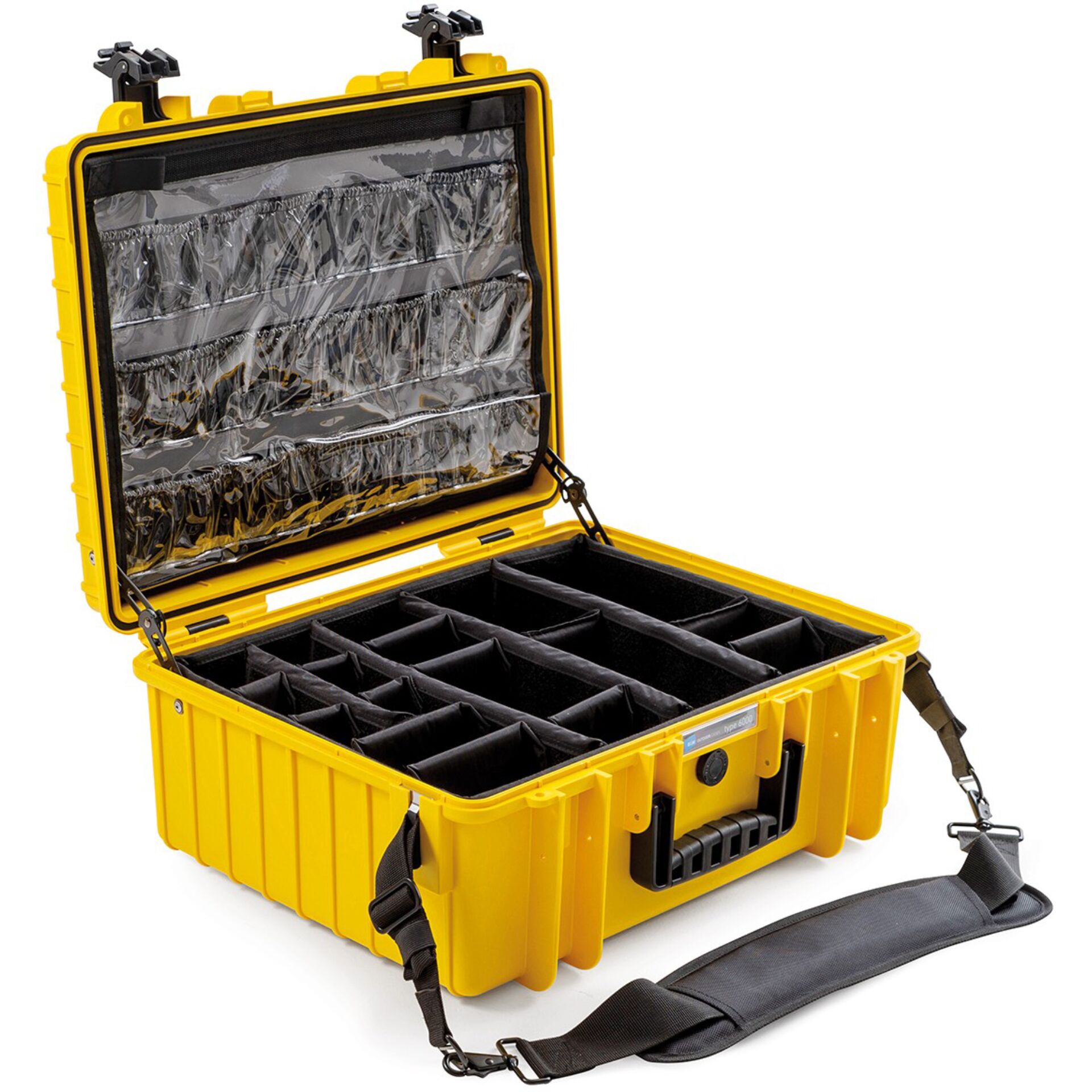 B&W Outdoor Case 6000 with medical emergency ki yellow