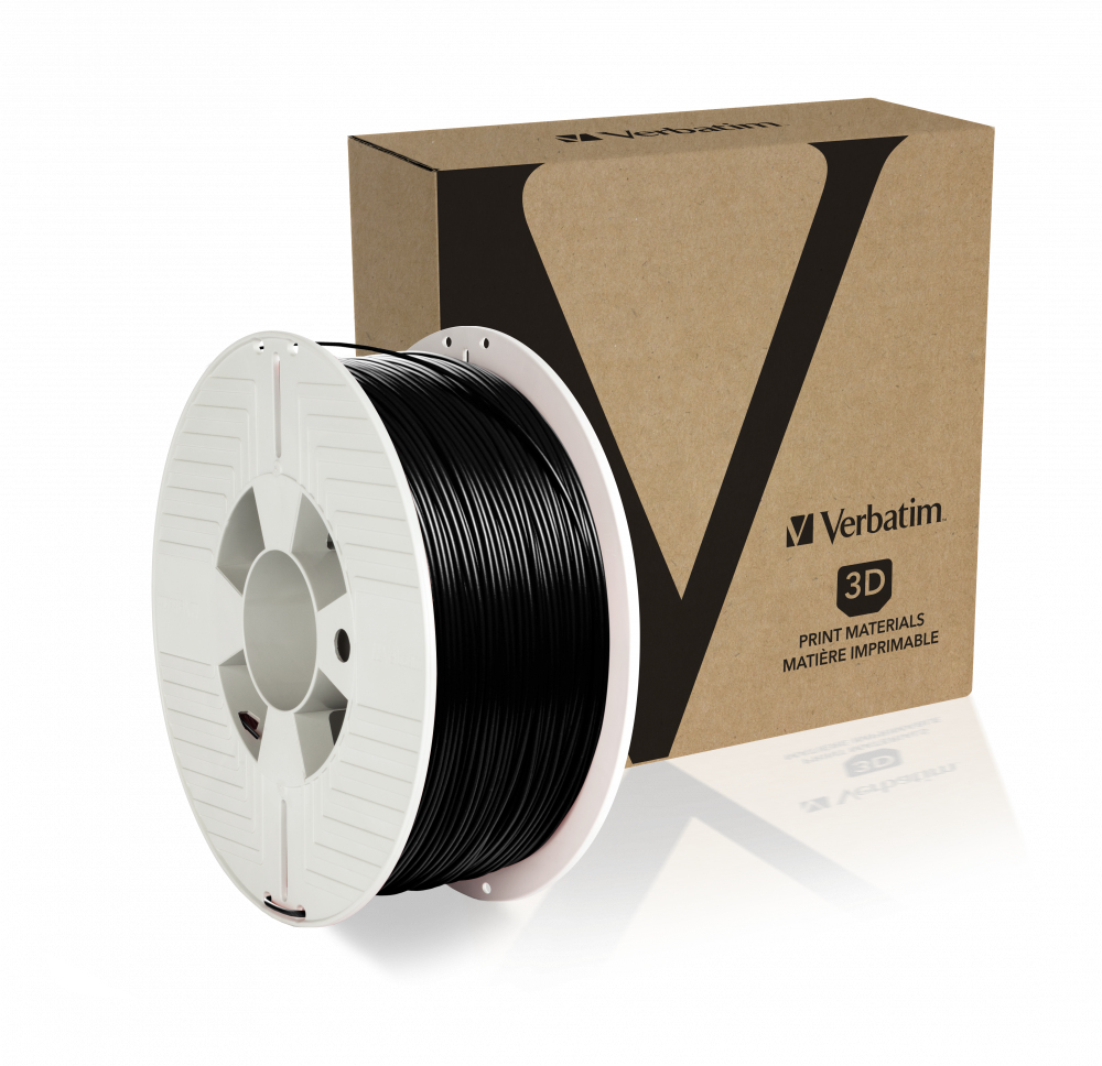 Verbatim 55318 3D-Druckmaterial Polyacticsäure (PLA) Schwarz 1 kg
