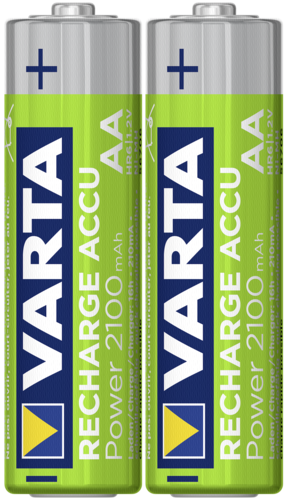 1x2 Varta Rechargeable Accu AA