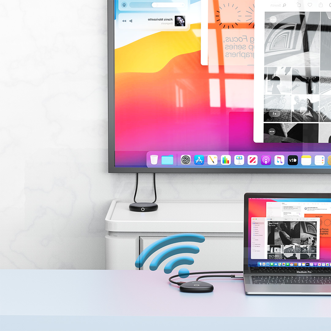 Verbatim Share My Screen USB-C Wireless Displ. Ad. 4K/Hub 32147 – Ansicht 3