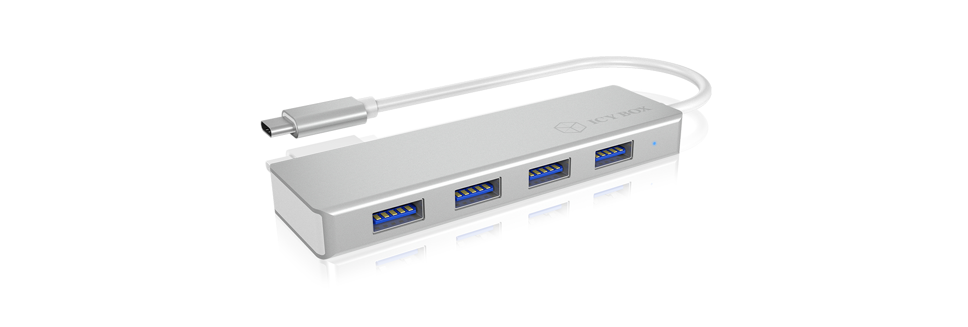 Raidsonic IB-HUB1425-C3 4 Port USB 3.0 Type-C – Ansicht 7