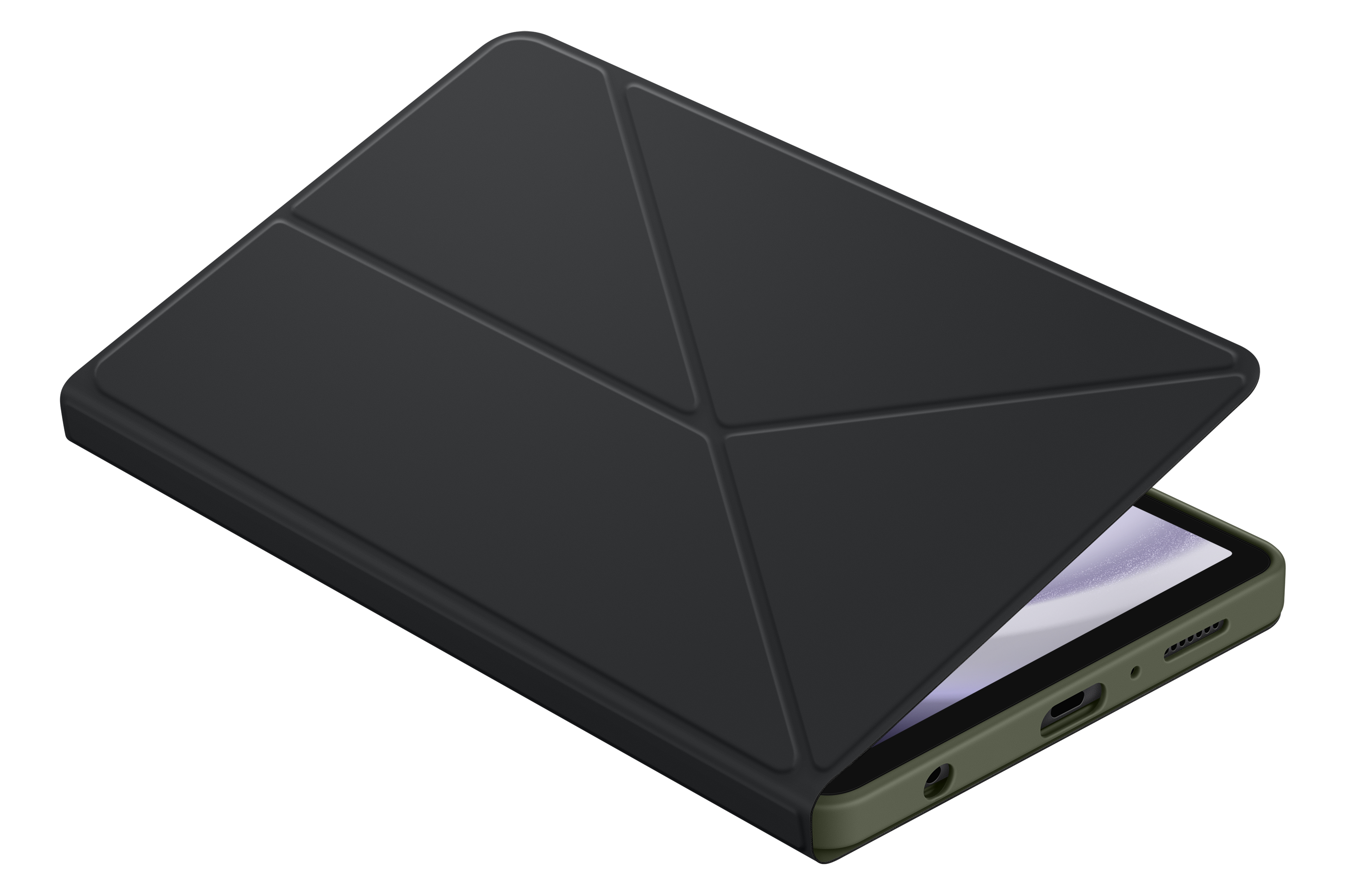 Samsung Galaxy Tab A9 Book Cover Black c2f76061a3cfe43308d277f6296d3cd4