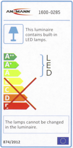 Ansmann WFL2400s 30W/2400lm LED-Strahler mit Bewegungsmelder