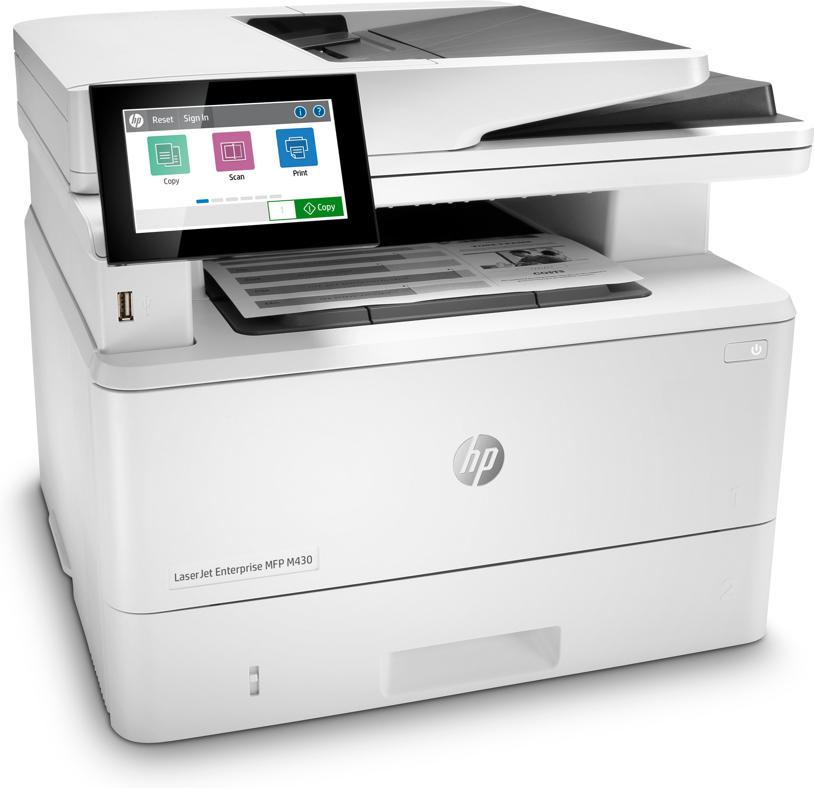 HP LaserJet Enterprise M430f 4in1 Mulfifunktionsdrucker 87234983_4106323105