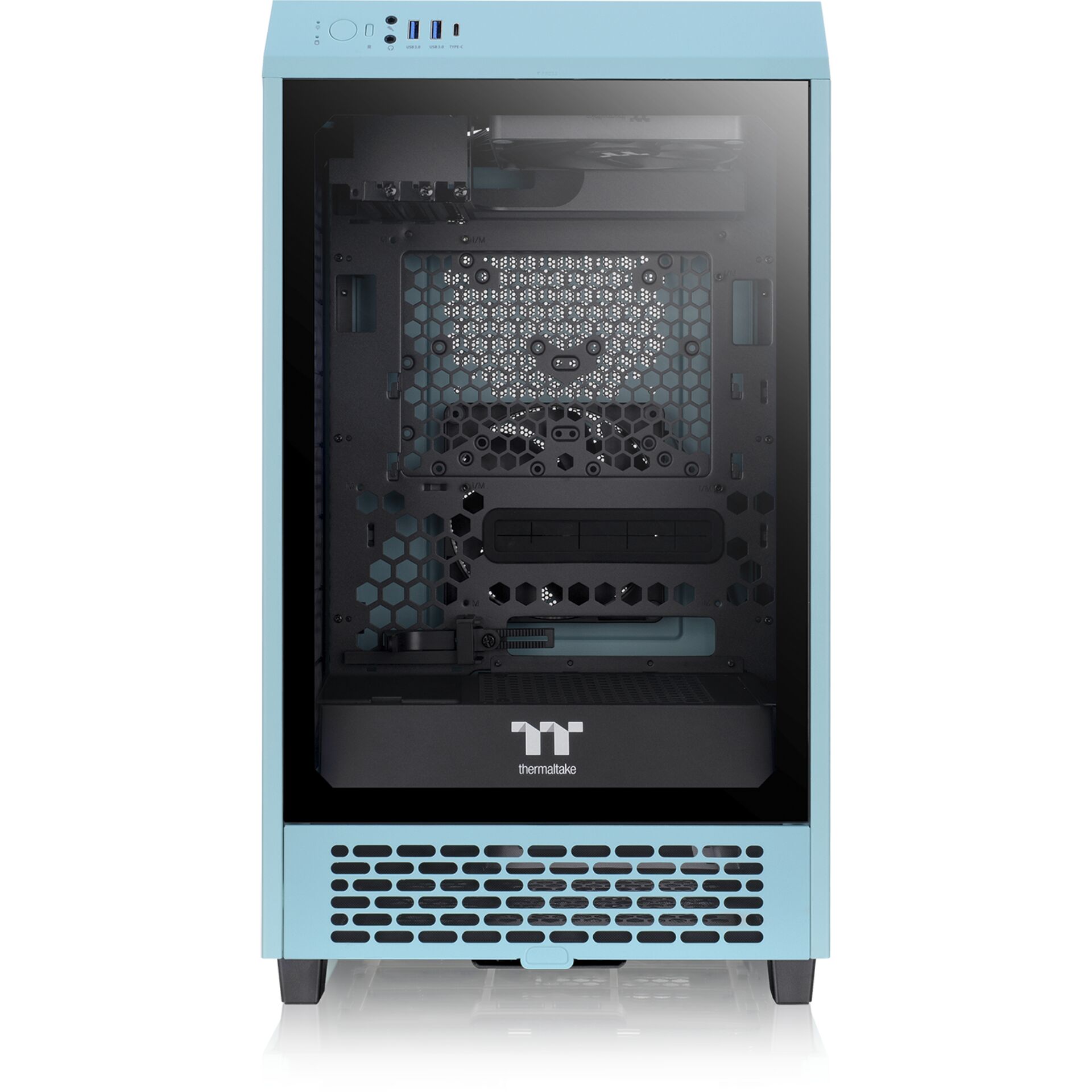 Thermaltake The Tower 200 Turquoise PC-Gehäuse 827115_08