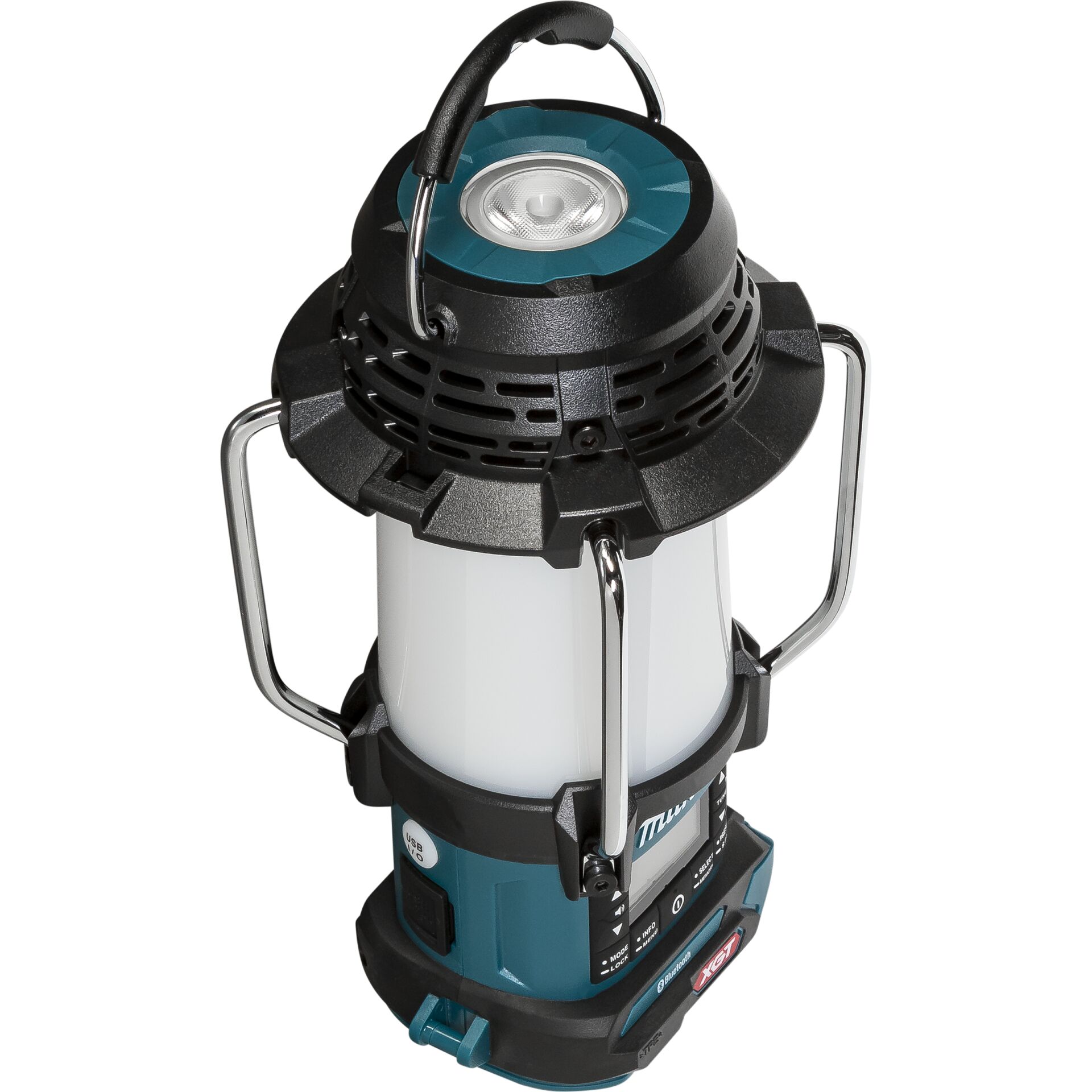 Tragbare LED-Arbeitsleuchte mit robustem Design und Tragegriff