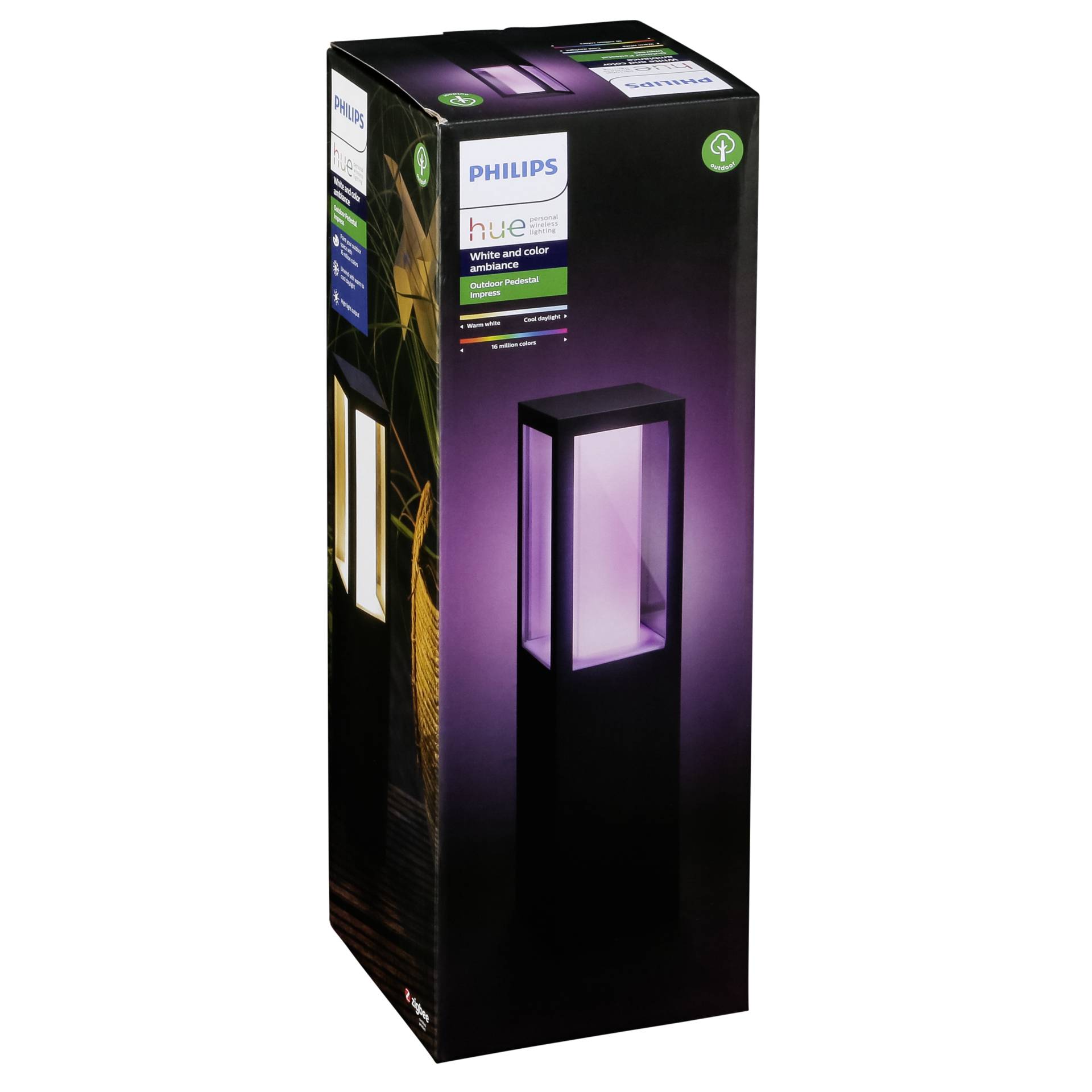 Philips Hue Impress LED Sockelleuchte schwarz 484738_00