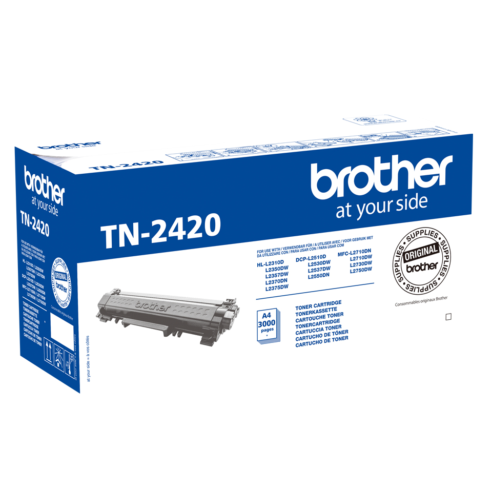 Brother TN-2420 Laserpatrone 3000Seiten Schwarz Lasertoner / Patrone