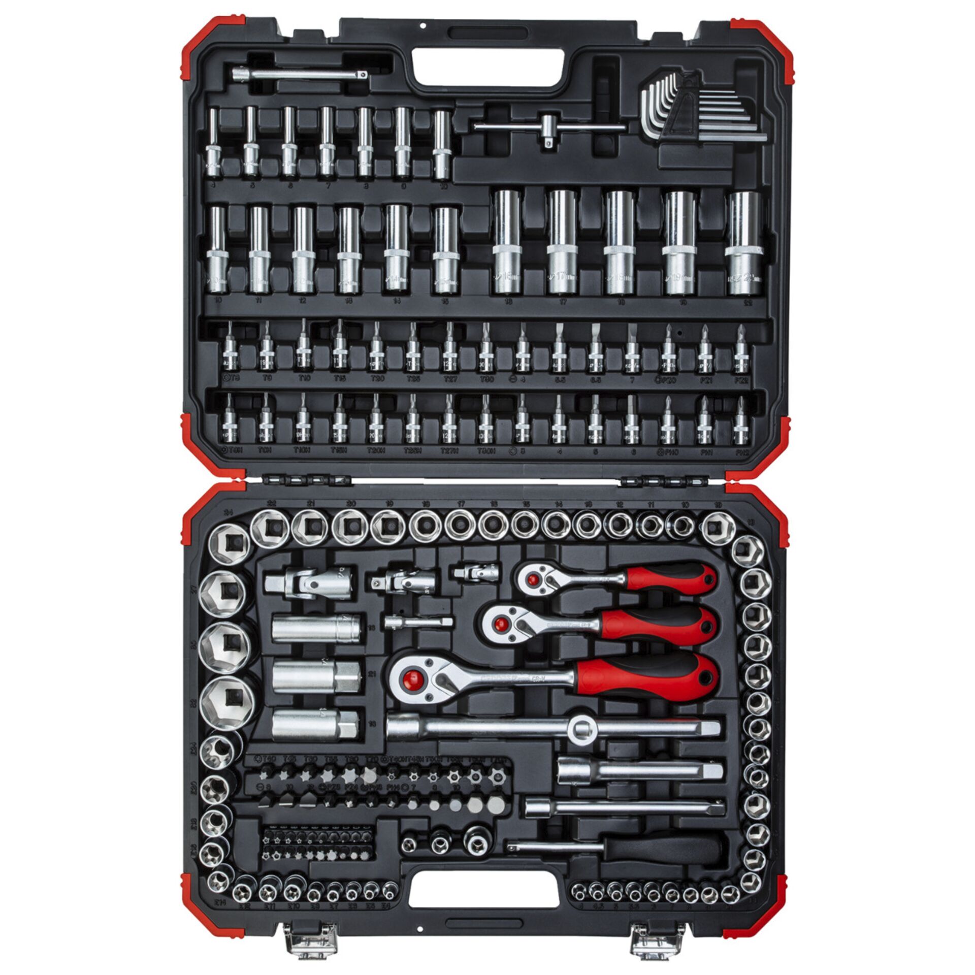 GEDORE red Steckschl.-Satz 1/4+ 3/8+1/2 172-teilig 820549_01