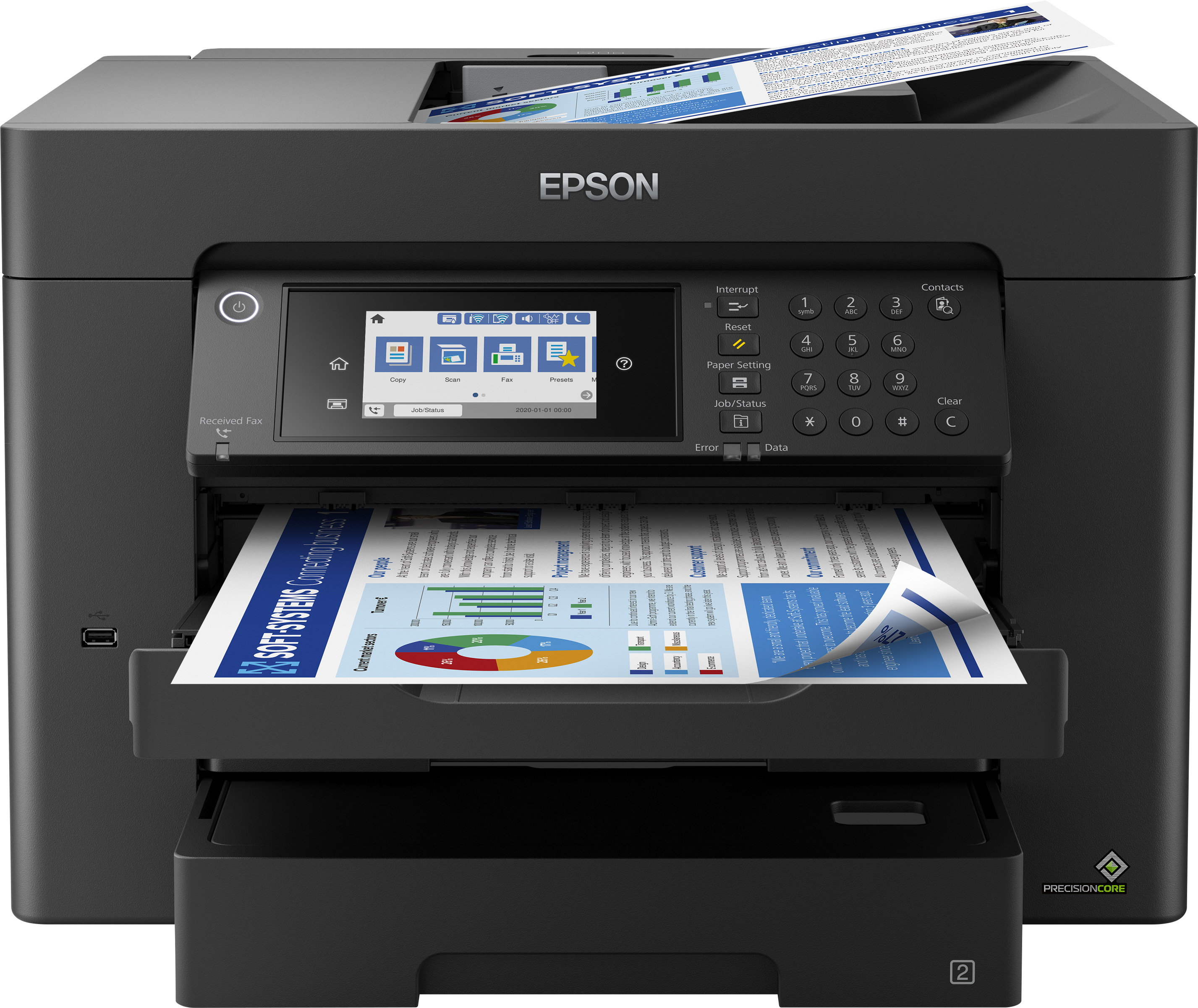 Epson WorkForce WF-7840DTWF 4in1 Multifunktionsdrucker A3 80247772_9752639801