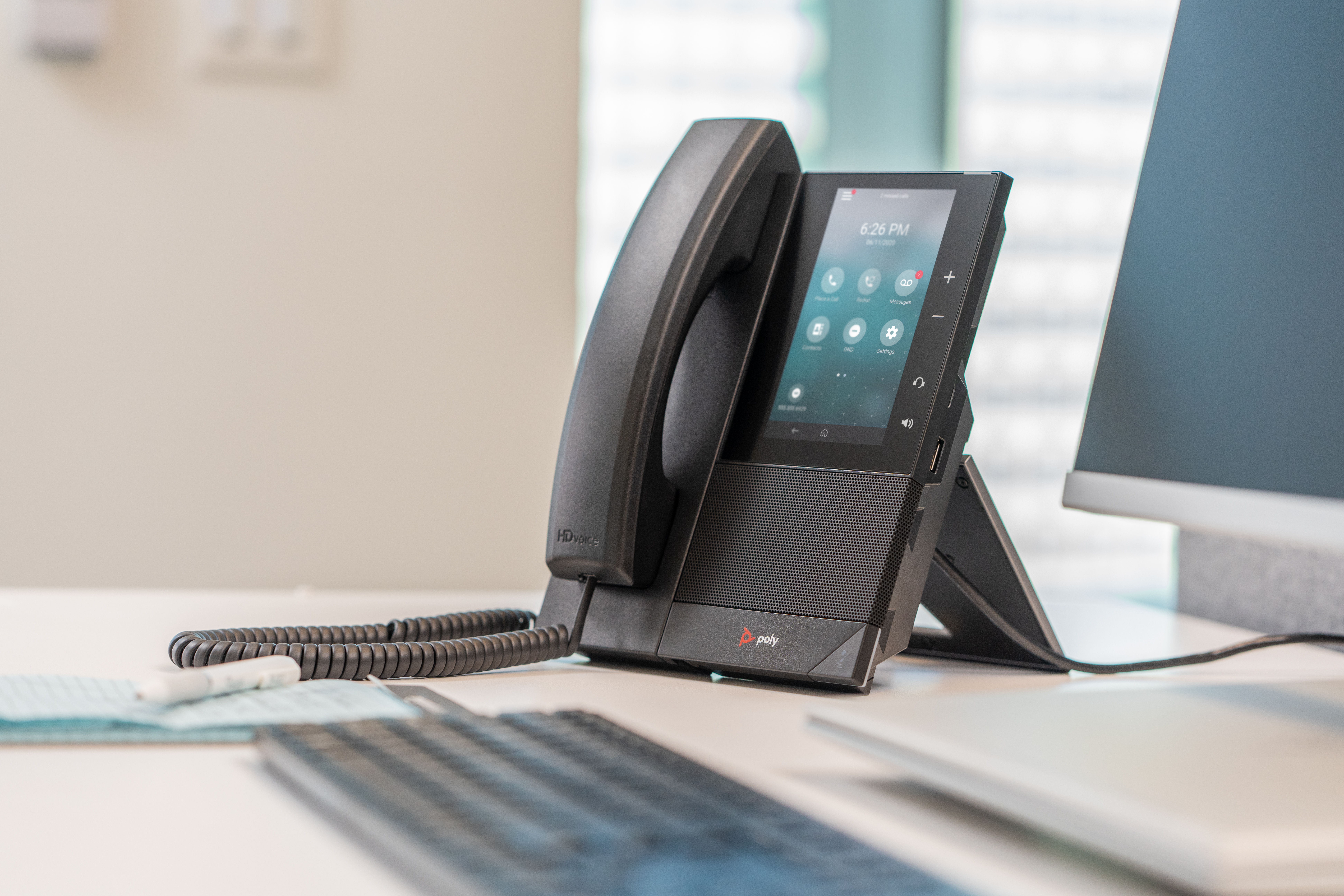 Poly CCX 505 Phone OpenSIP -PoE, ohne Netzteil- – Ansicht 3
