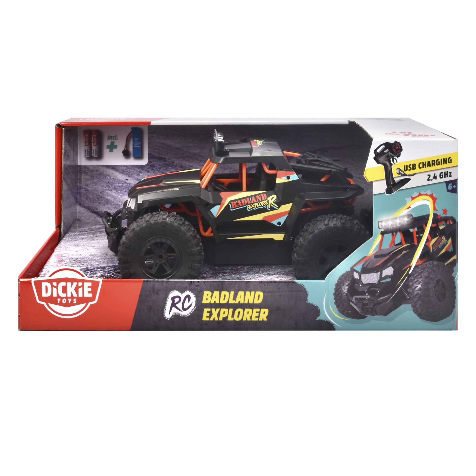 Dickie RC Badland Explorer RTR 2,4 GHz, 1:14          201107005 811043_04