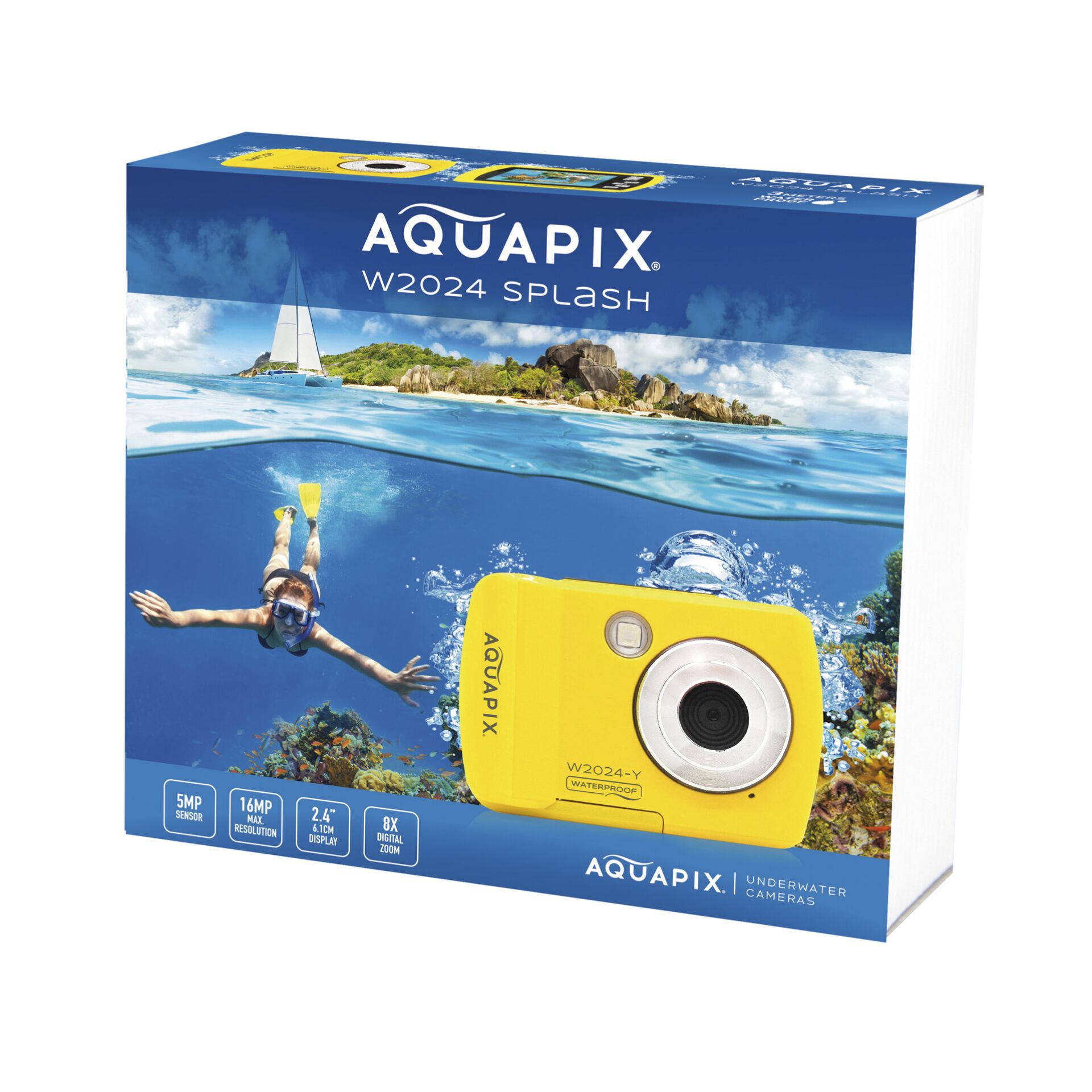 Easypix Aquapix W2024 Splash gelb