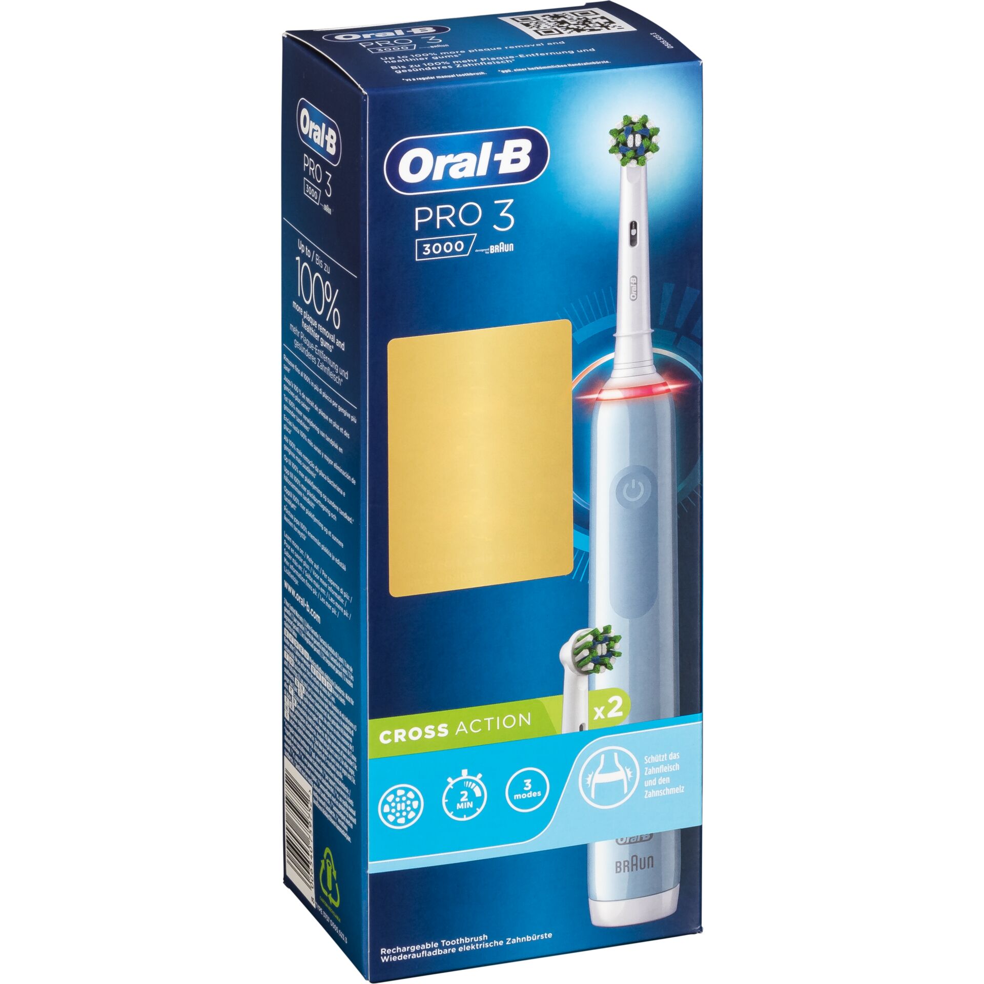 Oral-B PRO 3 3000 Cross Action Blue Edition  JAS 22 822474_03