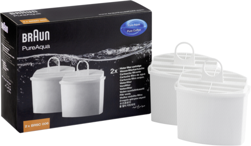 "Braun Wasserfilter Set"