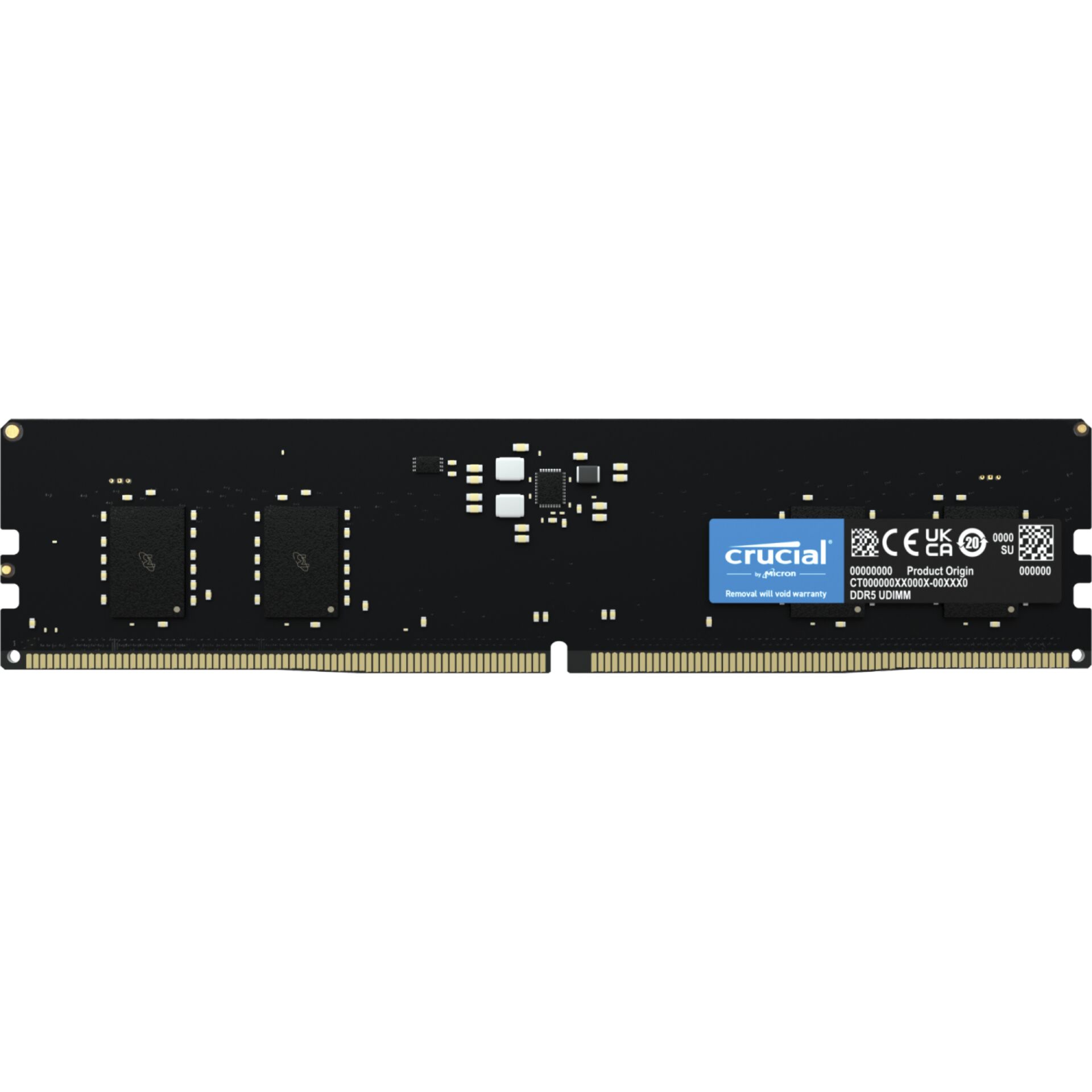 Crucial DDR5-5600            8GB UDIMM CL46 (16Gbit)