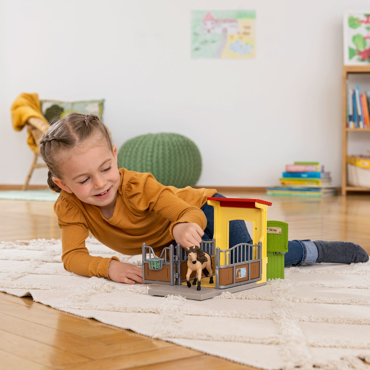 Schleich Farm World     42609 Ponybox mit Islandpferd Hengst