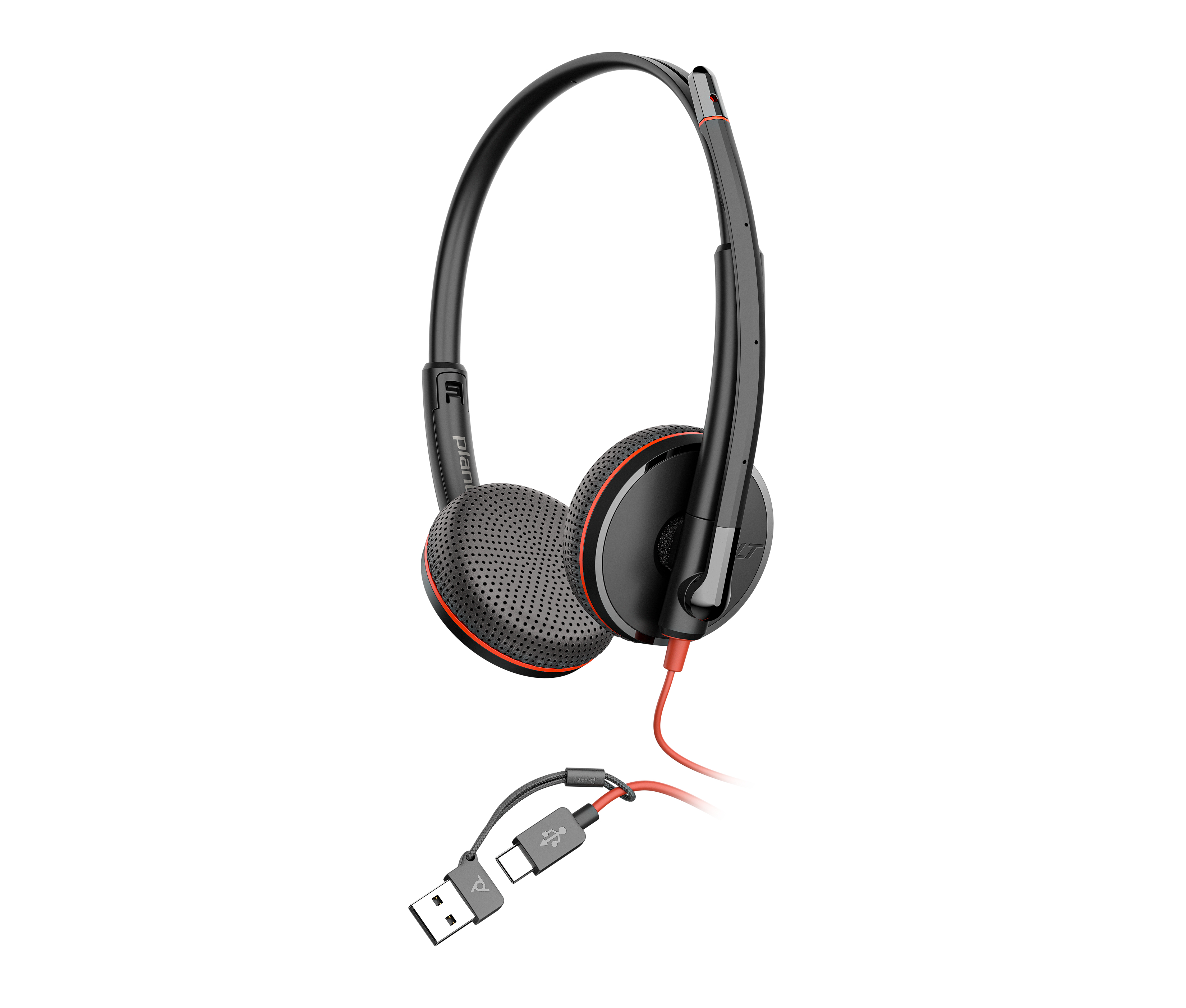 Poly Ersatz Headset Blackwire C3225 binaural 3,5 mm – Ansicht 2