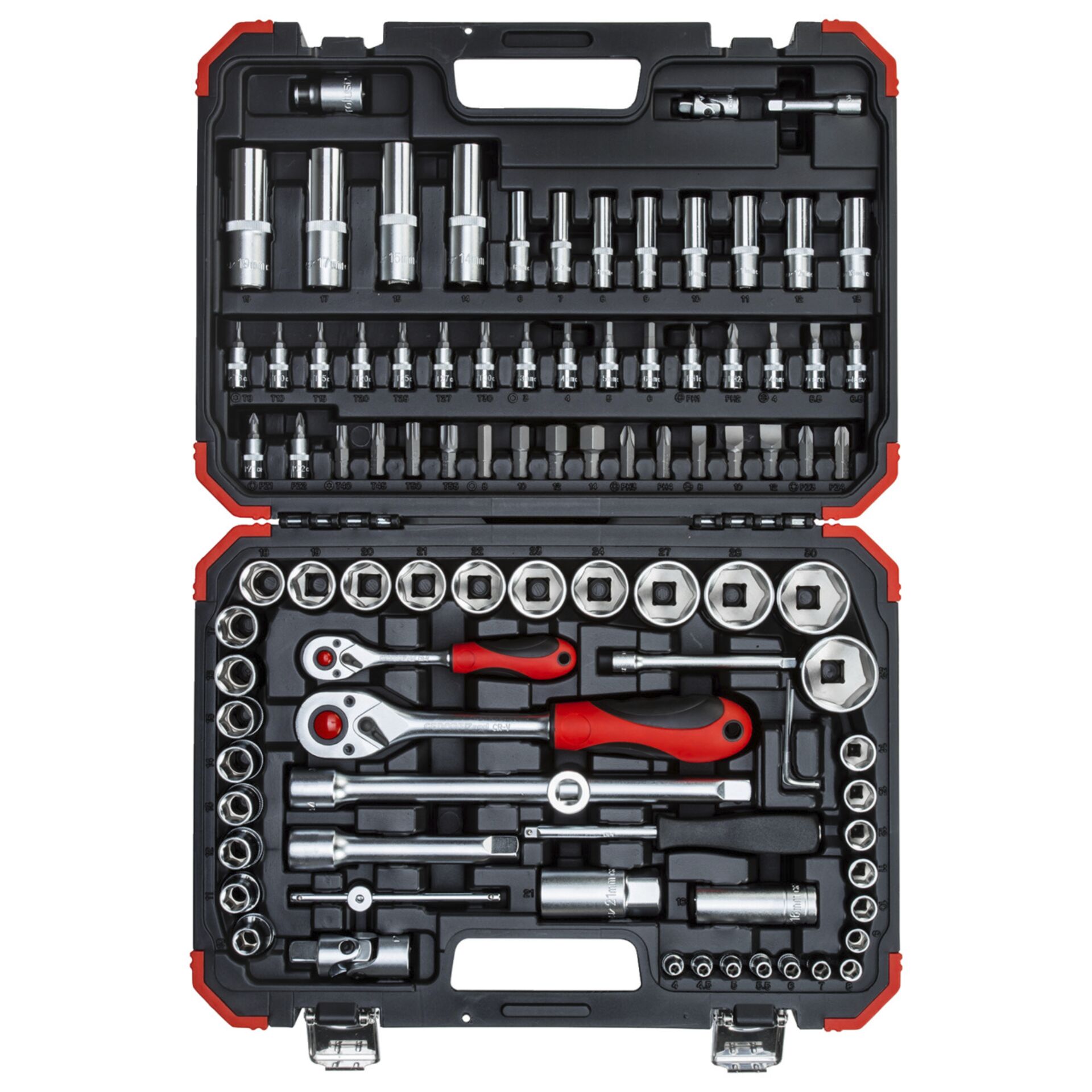 GEDORE red Steckschluessel-Satz 1/4 + 1/2 94-teilig 820563_01