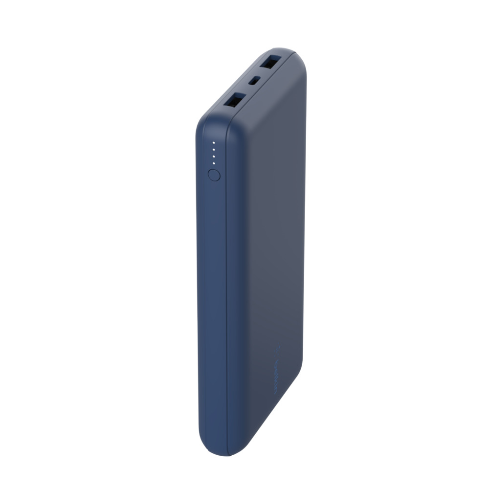 Belkin BOOST?CHARGE Powerbank, 20.000mAh 15W, USB-A & -C, blu