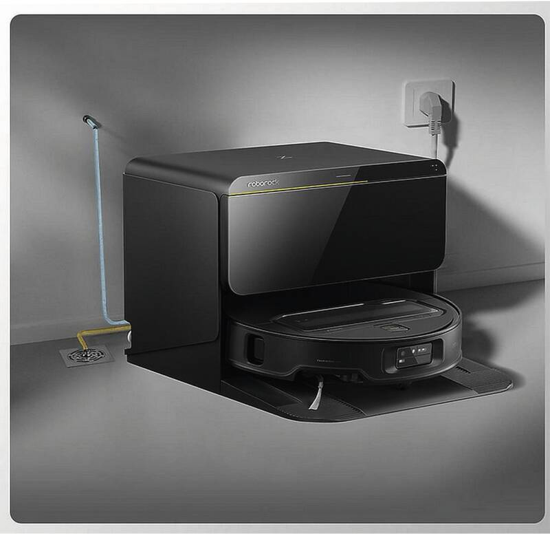 Roborock Saros Z 70 mit Wasseranschluss schwarz – Ansicht 2