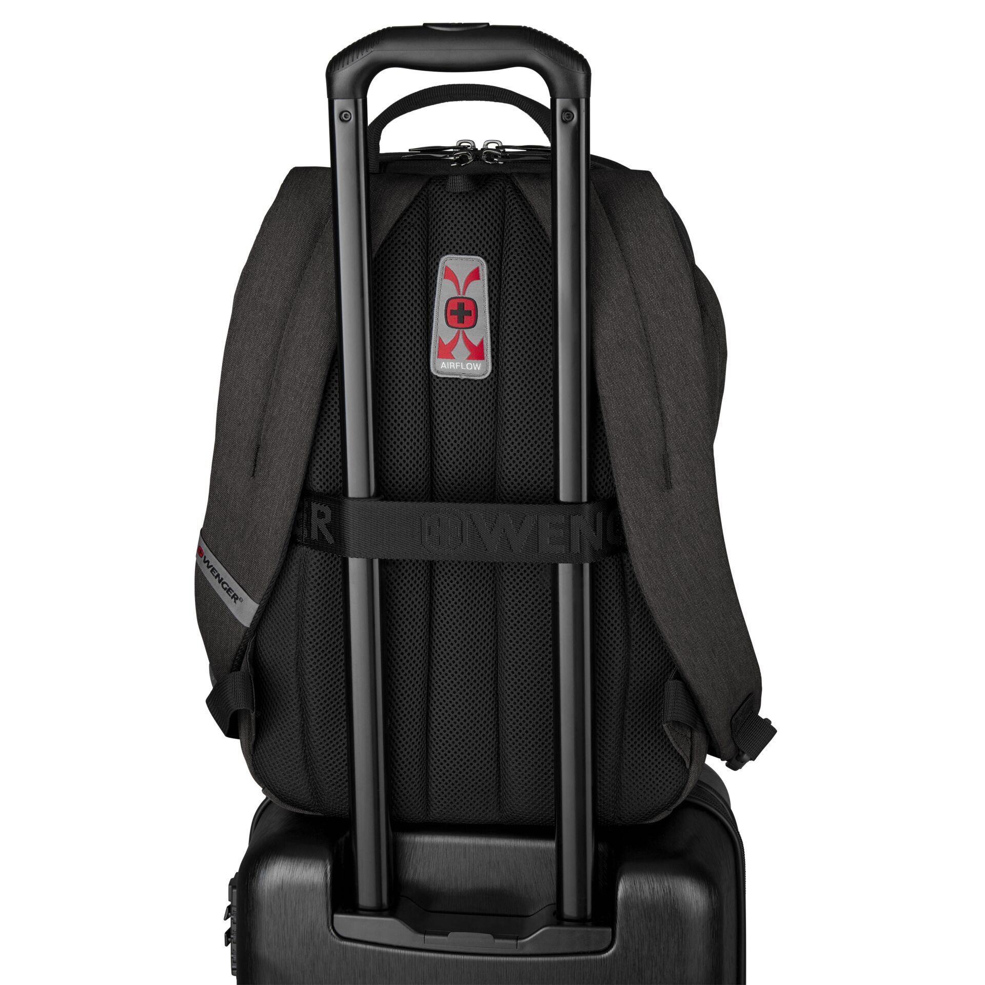 Wenger MX Light Laptop-Rucksack inkl. Tablet-Fach 16  grau