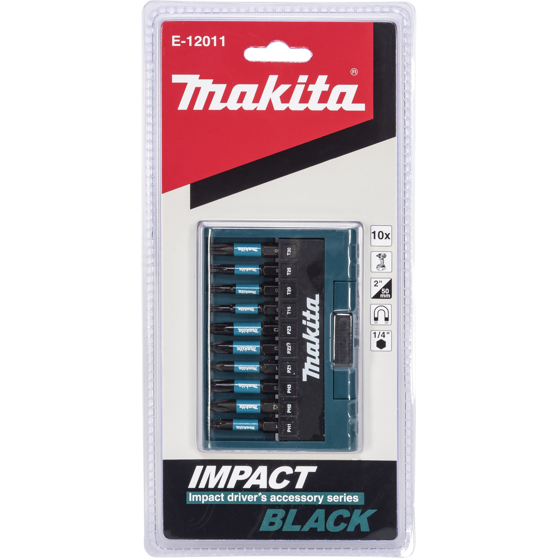 Makita E-12011 Impact Black Bit-Set 10-tlg 806822_02