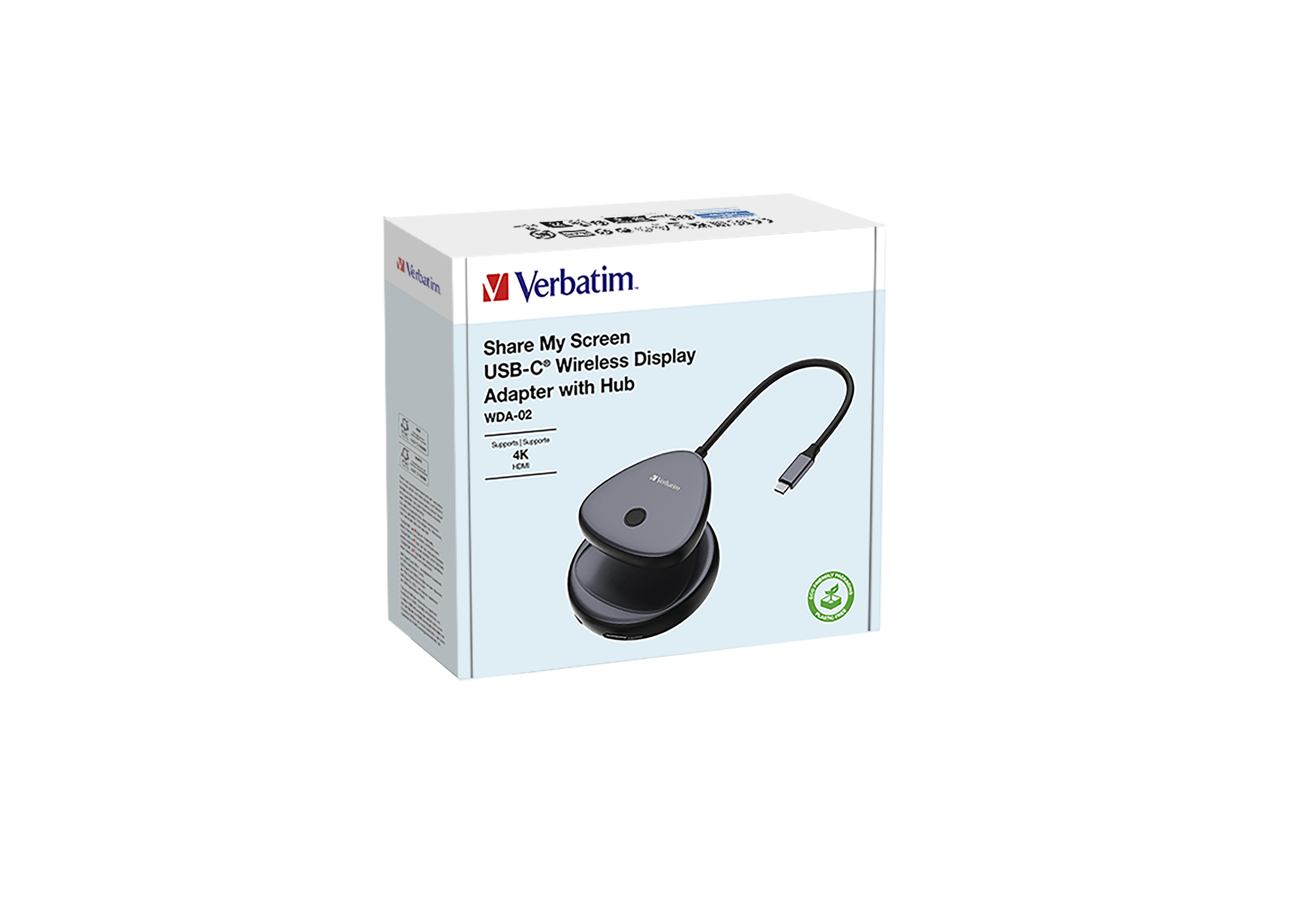 Verbatim Share My Screen USB-C Wireless Displ. Ad. 4K/Hub 32147 – Ansicht 6