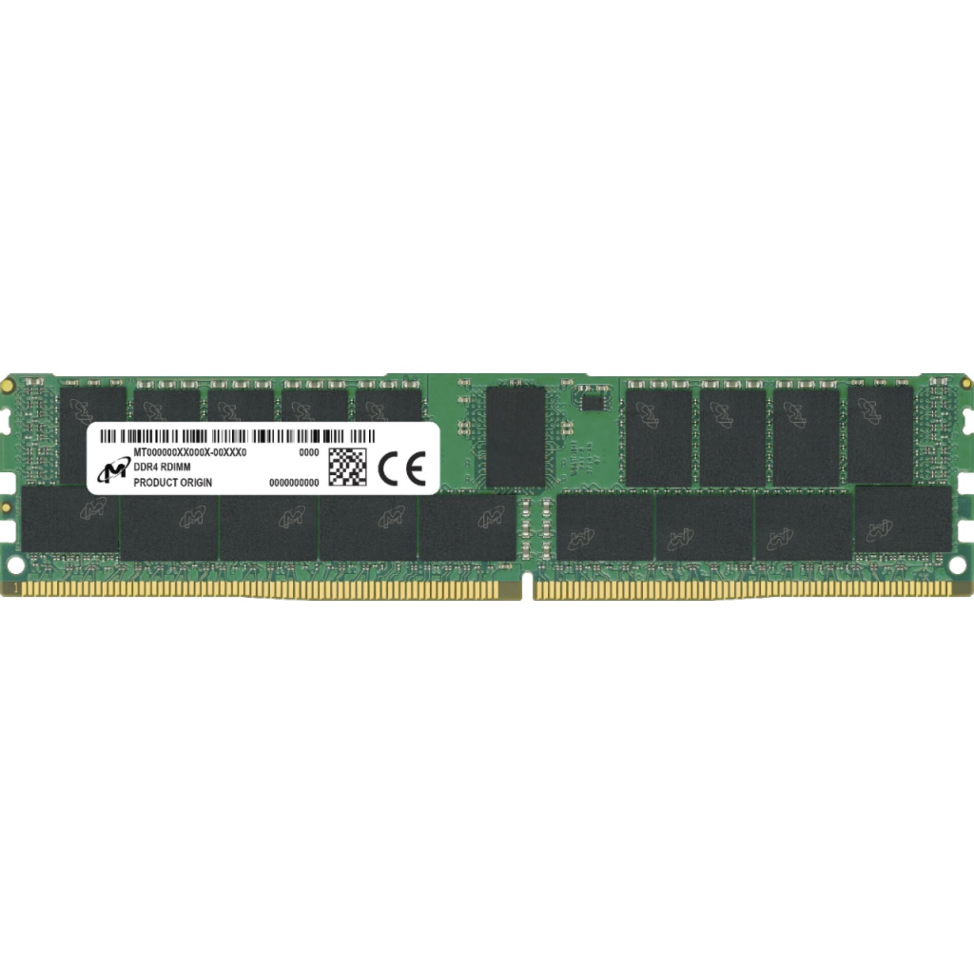 Micron DDR4 RDIMM 32GB 1Rx4 3200 CL22 1.2V ECC