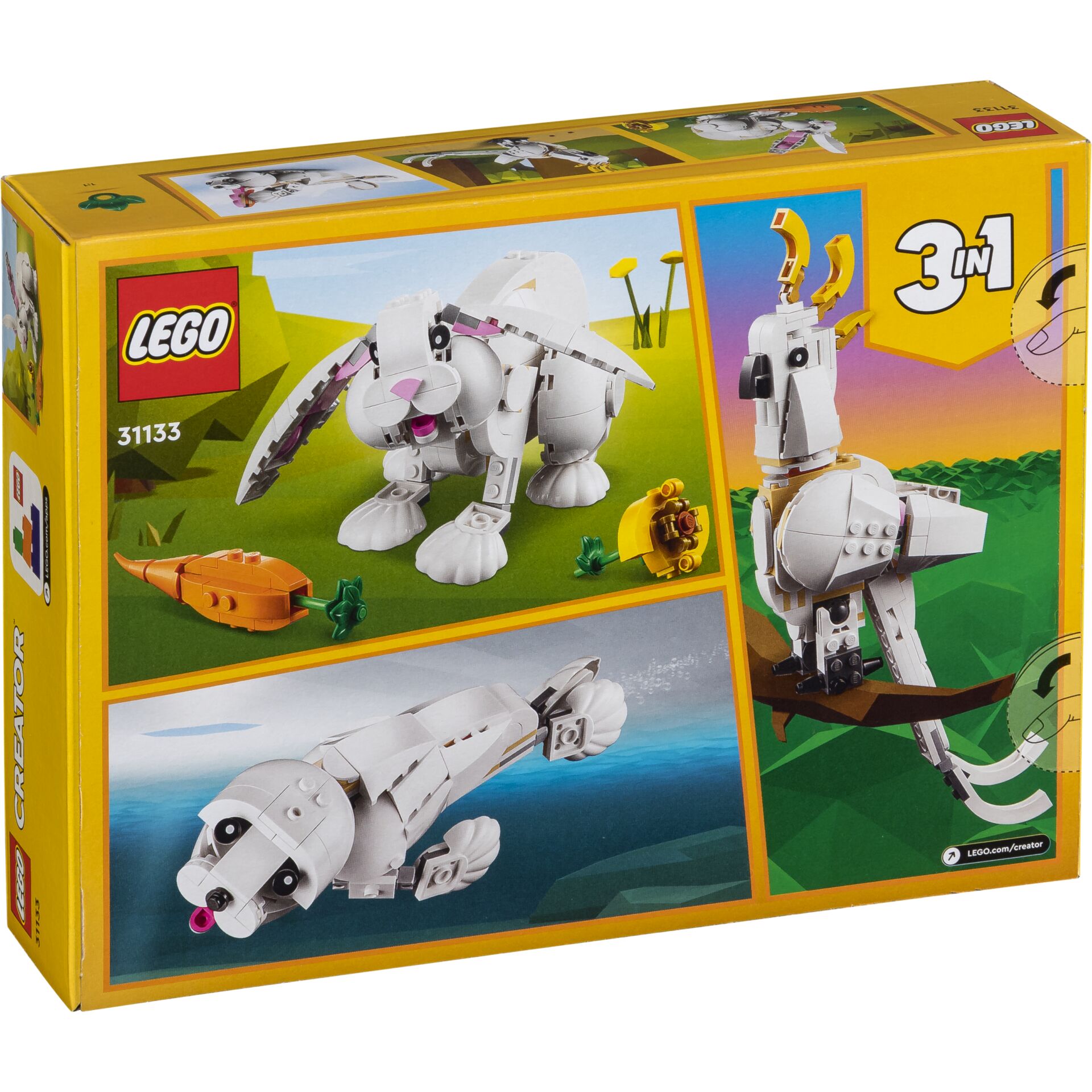 LEGO Creator 31133 Weißer Hase