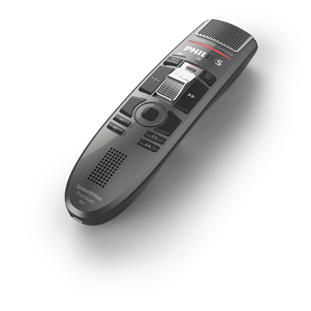 Philips SpeechMike Premium Air Grau, Metallisch