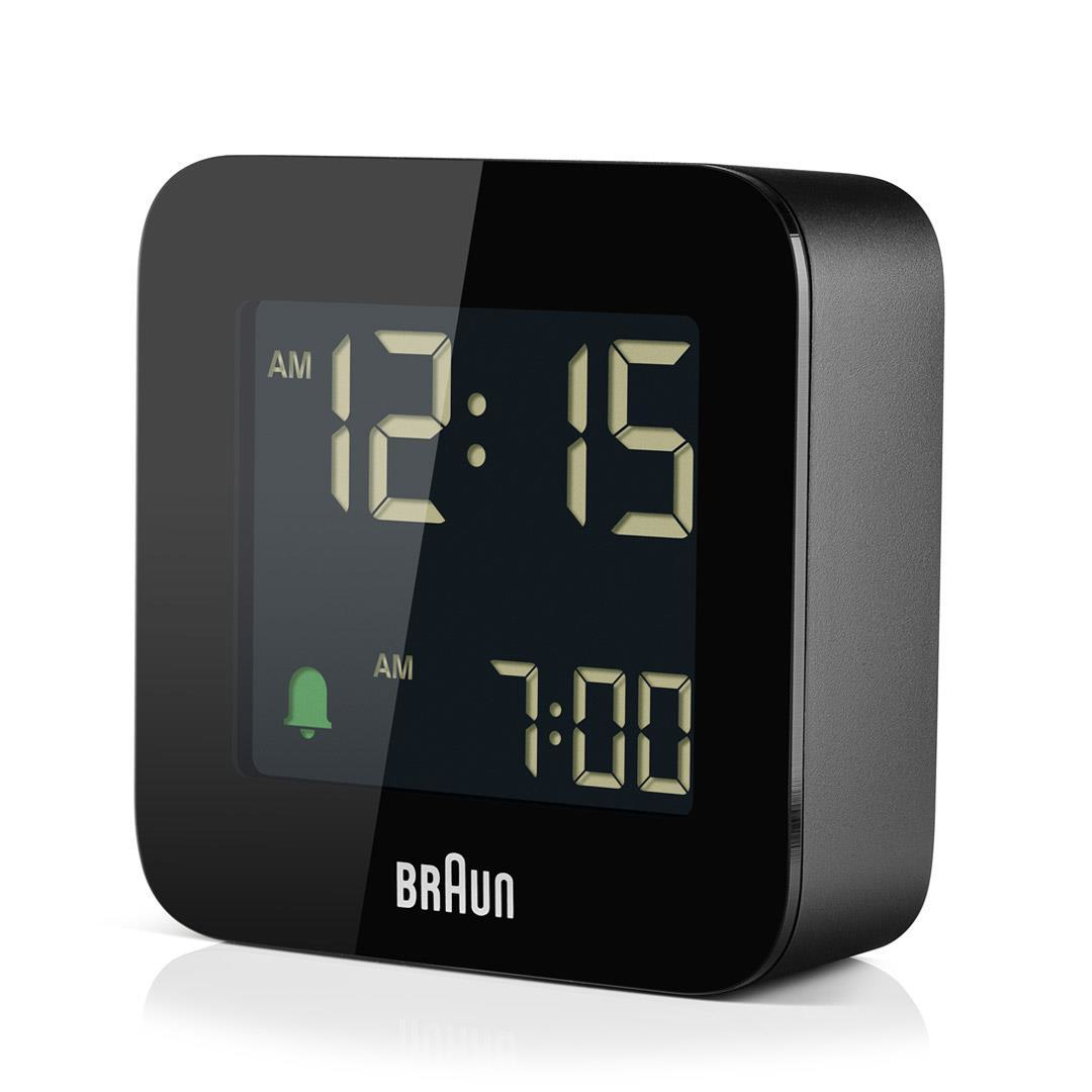 Braun BC08 Digitaler Wecker Schwarz – Ansicht 3